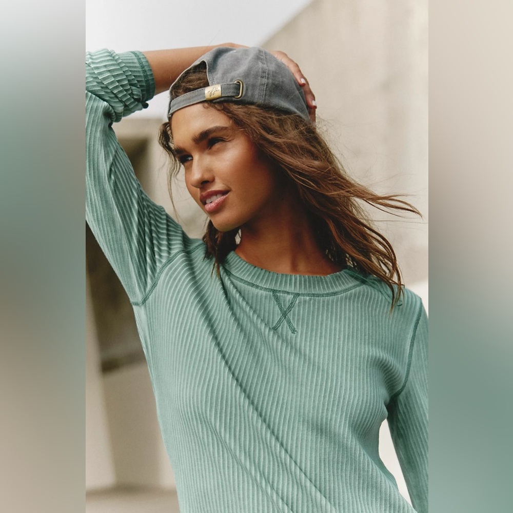 NWT FP Movement Position Tunic Layer in Heritage Green - Picture 4 of 4